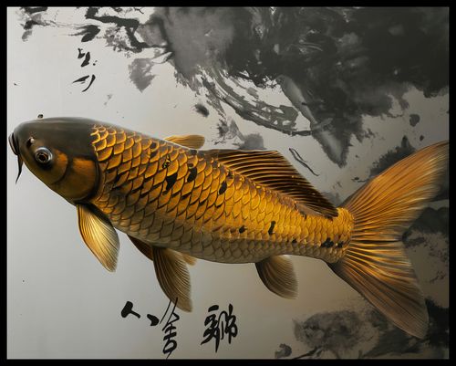 Plakat 76x60,5cm Spokojna Ryba Koi na Arena.pl