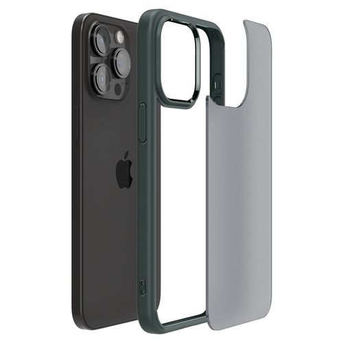 Etui Ultra Hybrid na iPhone 15 Pro Max ciemnozielone na Arena.pl