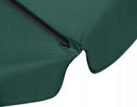 PARASOL OGRODOWY DUŻY 3M SKŁADANY z WYSIĘGNIKIEM CLASSIC UV50 OUTTEC