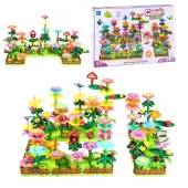 DLA DZIECI  KREATYWNE KLOCKI KWIATKI