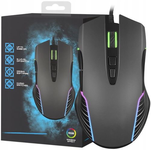 MYSZ GAMINGOWA MYSZKA PRZEWODOWA DLA GRACZA KOMPUTEROWA USB na Arena.pl