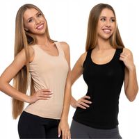 2x Podkoszulka Damska Bawełniana Zestaw Podkoszulek Damskich MORAJ XL