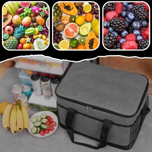 TORBA TERMICZNA TERMOIZOLACYJNA NA PLAŻĘ PODRÓŻNA LODÓWKA TURYSTYCZNA 20L na Arena.pl