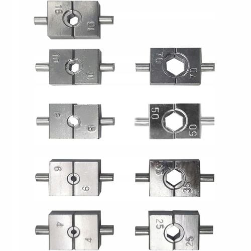 ZACISKARKA HYDRAULICZNA PRASKA DO KABLI PRZEWODÓW MATRYCE 4-70 MM na Arena.pl