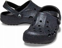 Damskie Lekkie Klapki Chodaki Crocs Baya Glitter 205925 Clog 36-37