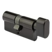 wkładka steier  gałka 30*30 czarny mat - mp wk wg1820