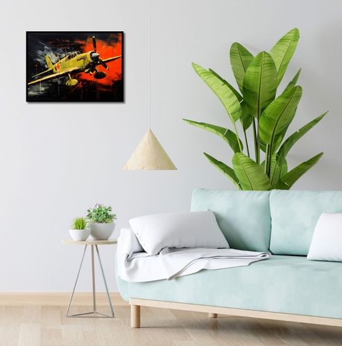 Plakat 55x40cm Barwny Przelot na Arena.pl