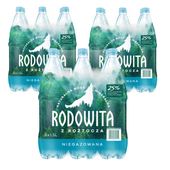 18x RODOWITA z Roztocza Naturalna Woda mineralna niegazowana 1,5 l