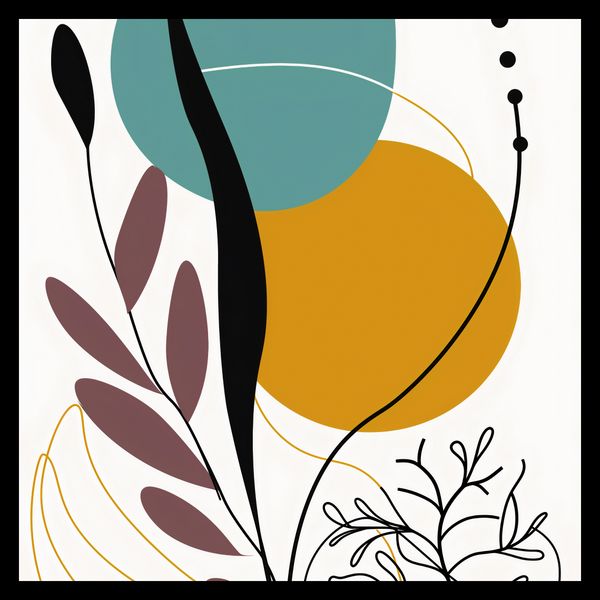 Plakat 30x30cm Akwarelowe Przebudzenie zdjęcie 2