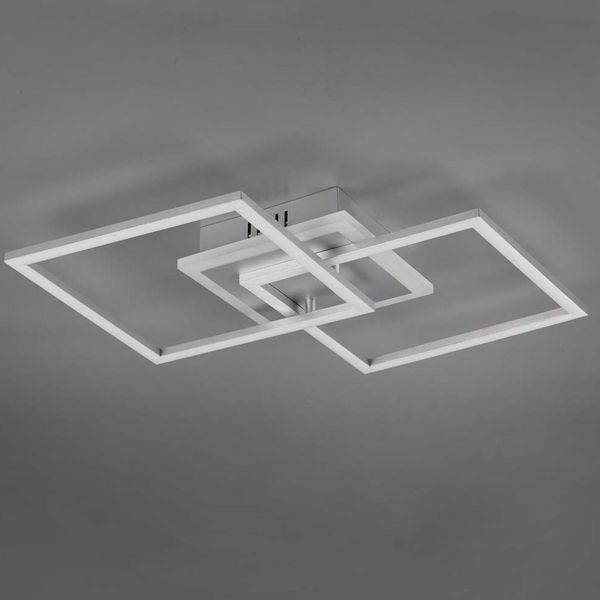 Plafon do sypialni Venida R62793187 plafon LED 25W 3000K srebrny zdjęcie 2