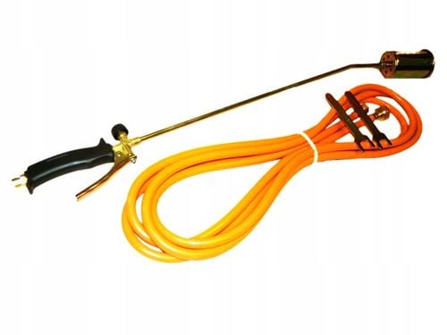 PALNIK DO PAPY PROPAN BUTAN DEKARSKI DŁUGA RĄCZKA 85CM DŁUGI WĄŻ 5 M na Arena.pl