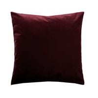Poszewka BURGUND bordowa poduszka aksamitna świąteczna 50X50CM