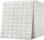 20x PANELE 3D ŚCIENNE SAMOPRZYLEPNE CEGŁA TAPETA 77 x 70cm PIANKA XPE