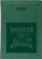 KALENDARZ A5 2026 dzienny TERMINARZ z grawerem PREZENT DLA MOTOCYKLISTY