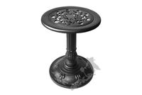 MINI STOLIK F01 - NISKI Z BLATEM KORONKOWYM ŻELIWNY