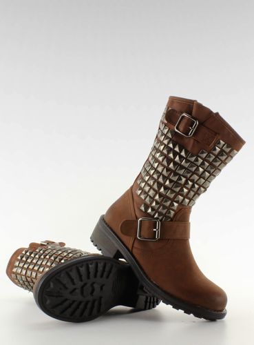 Biker boots B025-2 CAMEL - 37 na Arena.pl