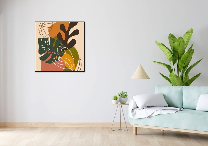 Plakat 80x80cm Leśna Kompozycja zdjęcie 4