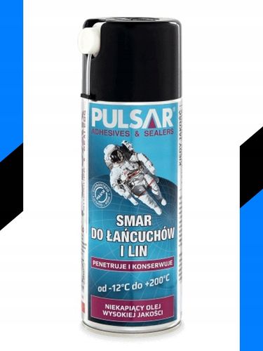 SMAR DO ŁAŃCUCHÓW I LIN PULSAR AEROZOL 400 ML na Arena.pl