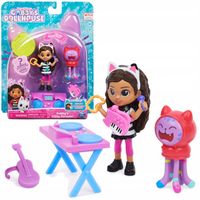 KOCI DOMEK GABI ZESTAW KARAOKE 2 FIGURKI DJ KOCIMIĘTKA PIANINO + AKCES.