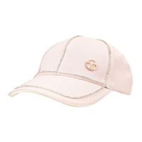 Różowa Czapka Damska Z Daszkiem Błyszcząca Modna Cz-6M