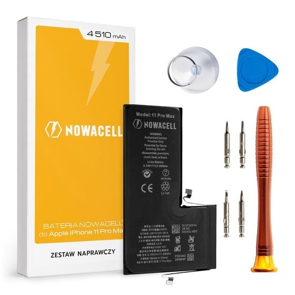 Bateria NCELL iPhone 11 Pro Max - zestaw naprawczy zdjęcie 1