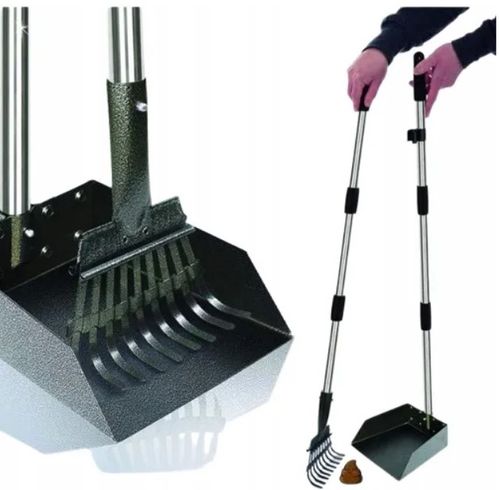 KUPOZBIERACZ ZBIERACZ NA ODCHODY ŁOPATKA DO KUPY SZUFLA ZMIOTKA SZUFELKA na Arena.pl