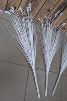 gałązka ozdobna  3szt BIAŁA 70cm  BUK-18096