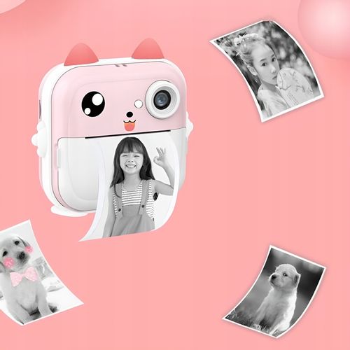 APARAT NATYCHMIASTOWY DLA DZIECI DRUKUŚ DRUKARKA Z KARTA 32GB + 3 ROLKI na Arena.pl