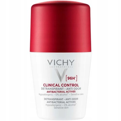 Vichy Antyperspirant Clinical Control dla Kobiet Skóra Wrażliwa 96H 50ml na Arena.pl