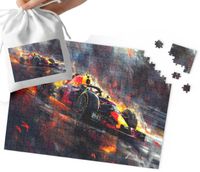 PUZZLE - FORMUŁA 1 F1 SUPER WZORY 35el + WORECZEK