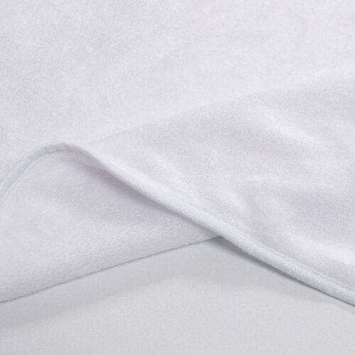 Kocyk Minky z kapturem do sublimacji - biały na Arena.pl