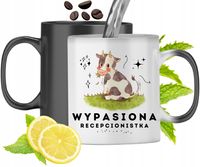 Dla Recepcjonistki Kubek Magiczny Na Prezent Z Nadrukiem Ze Zdjęciem