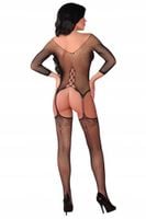 Bodystocking Dalitso LC 17287 Black Czarny LivCo Corsetti Fashion rozmiar