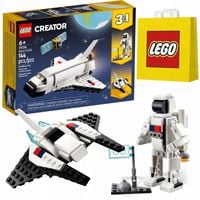 LEGO Creator 3w1 Prom kosmiczny 31134 + Torba LEGO