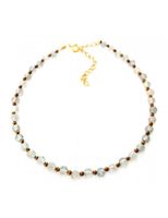 Bransoletka Na Kostkę LABLADORYT 925