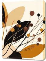 Obraz 50x70cm Jesienne Sylwety