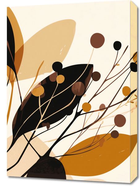 Obraz 50x70cm Jesienne Sylwety zdjęcie 1