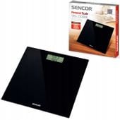Waga Łazienkowa Sencor SBS 2300BK do 150 kg LCD