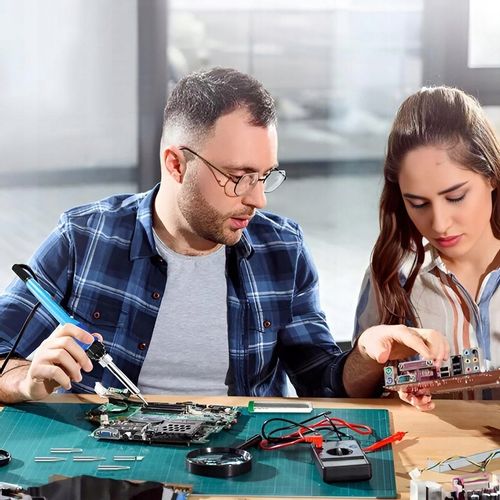 ZESTAW LUTOWNICZY LUTOWNICA PRECYZYJNA KOLBOWA Z REGULACJĄ TEMPERATURY 60W na Arena.pl