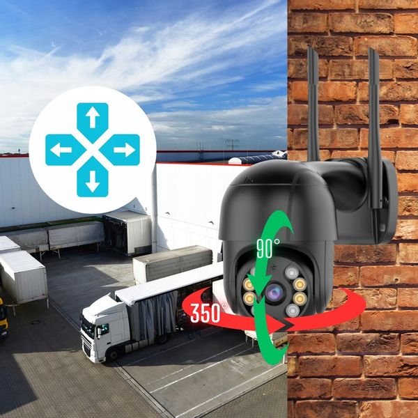 KAMERA WIFI IP SMART OBROTOWA 4MP QUAD HD MONITORING ZOOM 4X DETEKCJA ICSEE zdjęcie 6