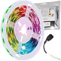 TAŚMA LED RGB 5050 WIELOKOLOROWA 5 METRÓW 12V 60 LED/m 14,4W/m IP63