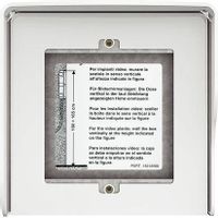 Obudowa natynkowa z daszkiem do paneli Sfera - 1 moduł - Biała Legrand 350612