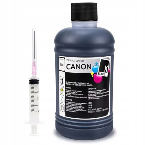 5 x 250 ml BKCYM TUSZ do CANON PG 540 560 545 575 546 ZESTAW AKCESORIA KLIP na Arena.pl