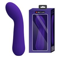 pretty love   faun dark purple,g spot vibrator, 12 vibration functions