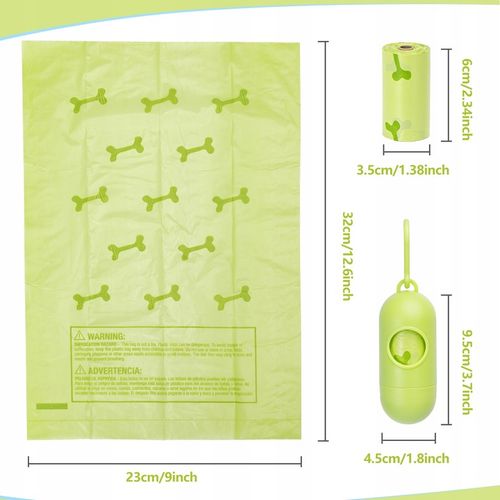 Woreczki na odchody dla psów 540 szt+dozownik na Arena.pl