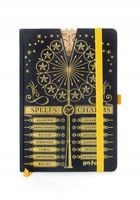 Notes A5 Harry Potter Spells And Charms 120k w linie Notatnik twarda oprawa