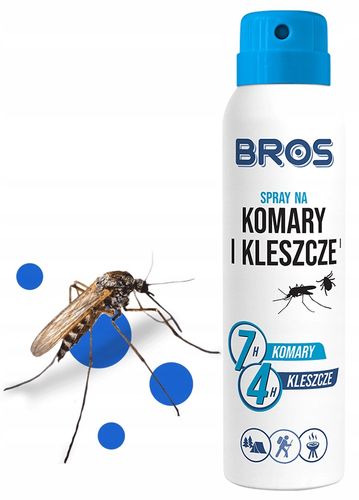 bros - spray na komary i kleszcze 90ml - 1 szt. na Arena.pl