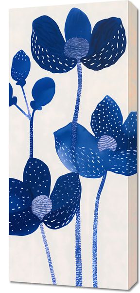 Obraz 40x90cm Nocne Kwiaty zdjęcie 1