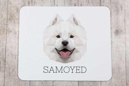 Samojed podkładka geometryczny Art-Dog na Arena.pl