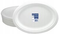 Talerz owalny z pulpy EKO mały 26x19 cm - 50 szt.